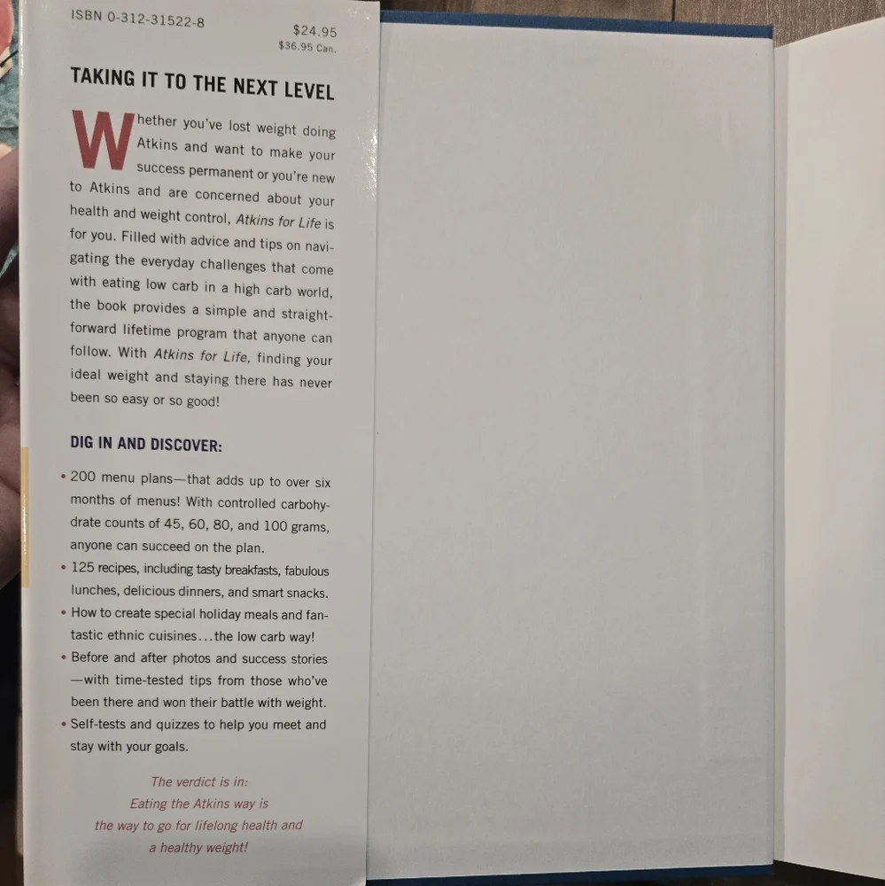 Atkins for Life Book